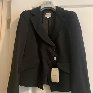 Armani Collezioni black suit